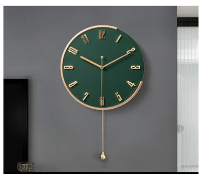 Nordic Light Luxury Decorative Clock Wall Hanging Fashion Wall Clock