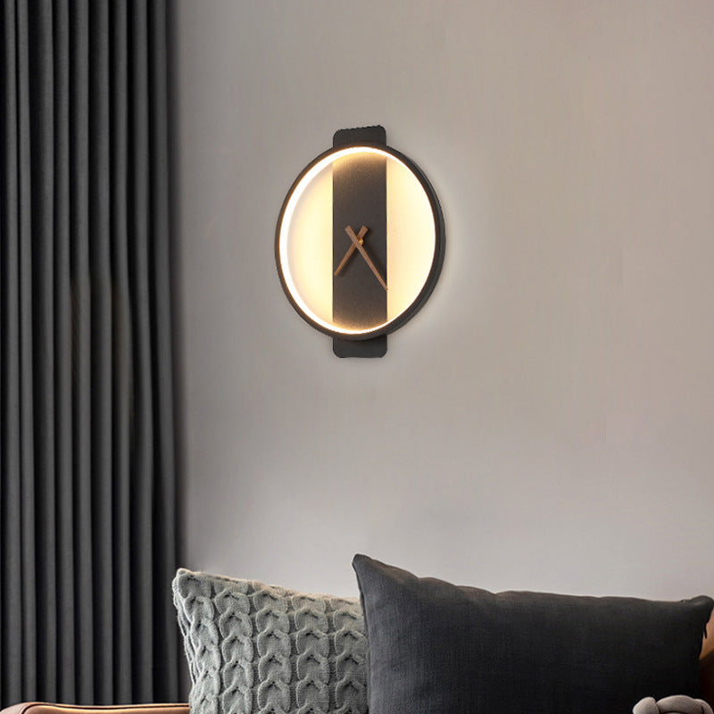 Bedroom Clock Lamp