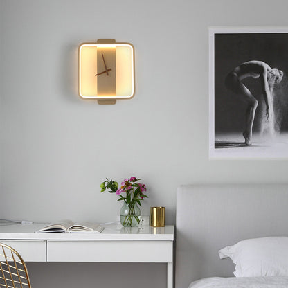 Bedroom Clock Lamp