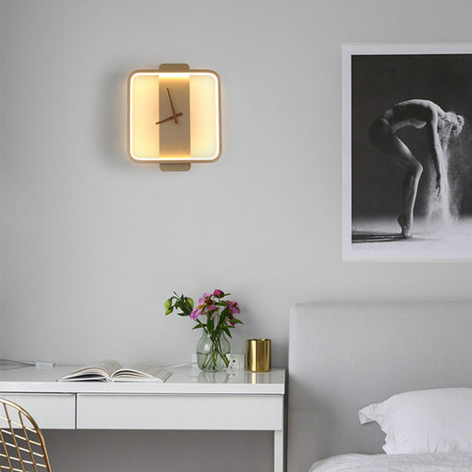 Bedroom Clock Lamp