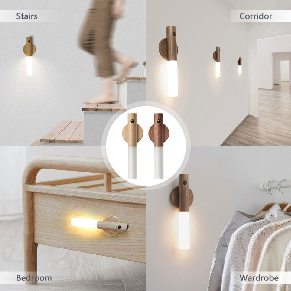Wireless Wood Lamp