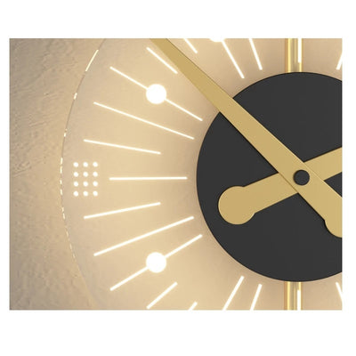Light Luxury Living Room Creative Clock Bedroom Bedside Lamp