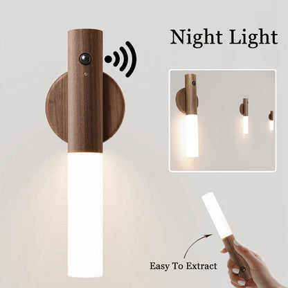 Wireless Wood Lamp