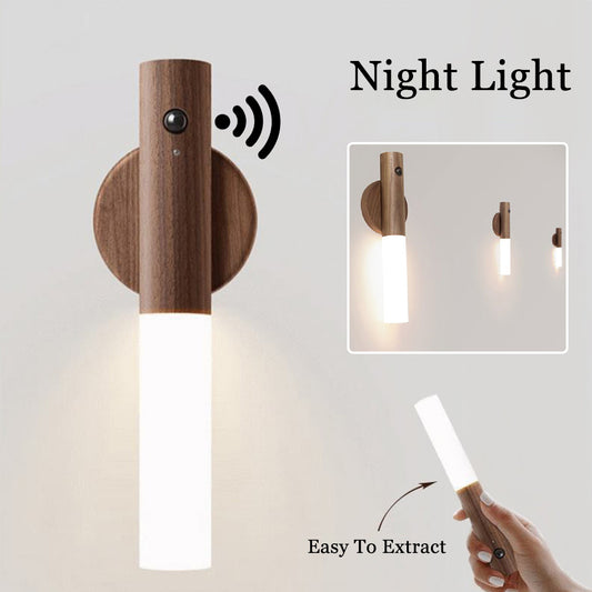 Wireless Wood Lamp