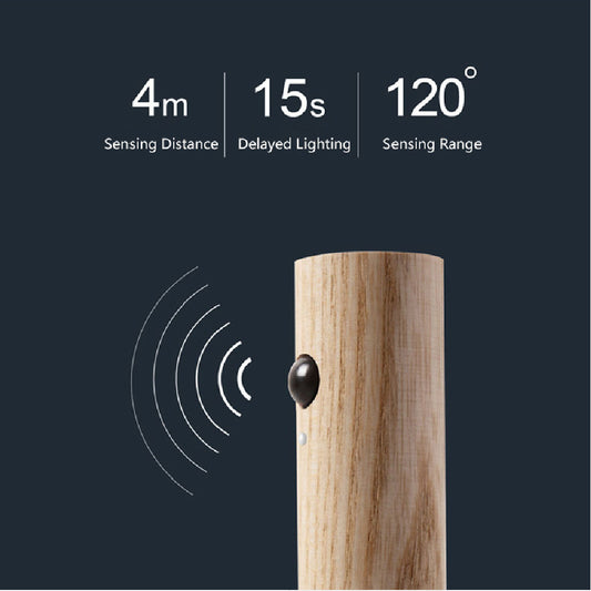 Wireless Wood Lamp