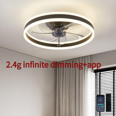 Modern Simple Light Luxury Fan Lamp