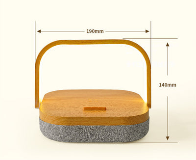 Led Wireless Charger Bluetooth Speaker Desk Lamp