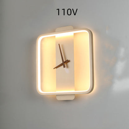 Bedroom Clock Lamp