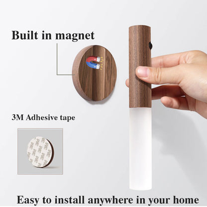 Wireless Wood Lamp