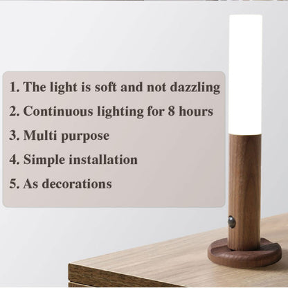 Wireless Wood Lamp